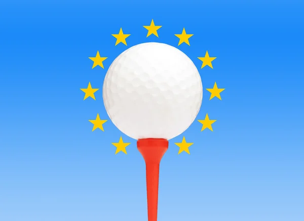 Europese golf — Stockfoto