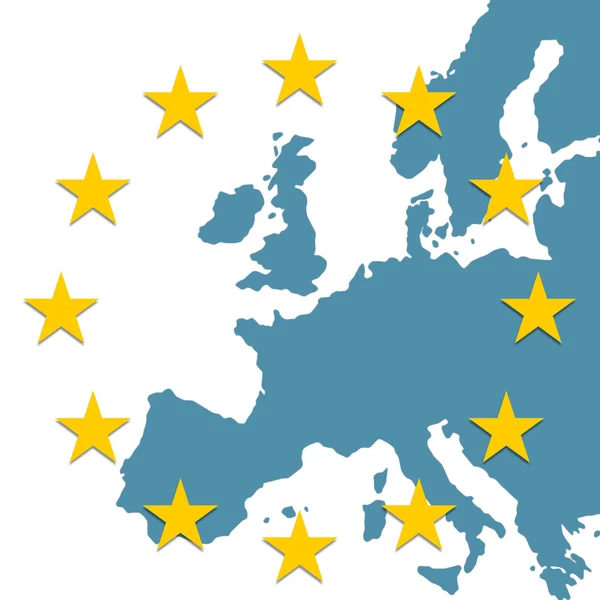 Europese landen — Stockfoto