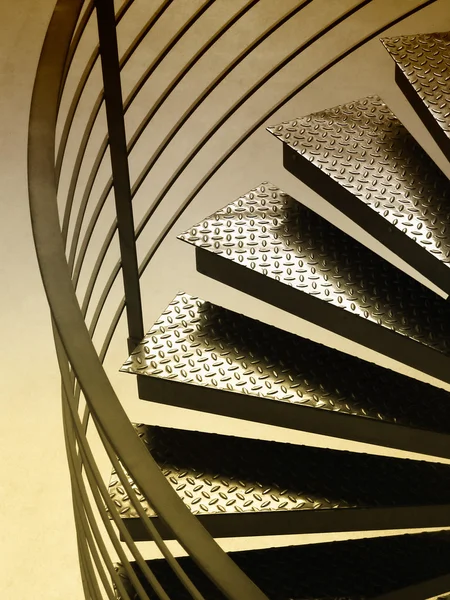 Dairesel merdiven — Stok fotoğraf