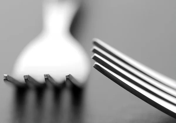 Dining forks — Stock Photo, Image