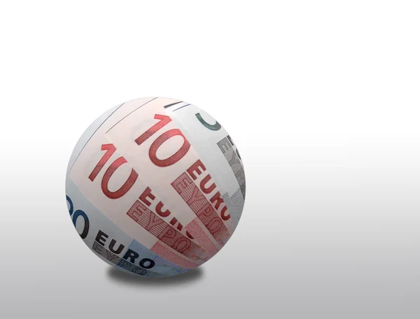 Euro sphere — Stock Photo, Image