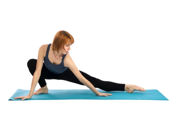 Woman Stretching — Stock Photo, Image