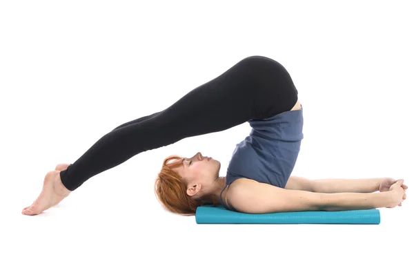 Esercizio yoga — Foto Stock