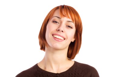 Happy Woman Portrait clipart