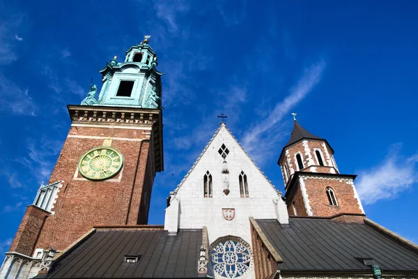 Wawel katedralen arkitekturen — Stockfoto