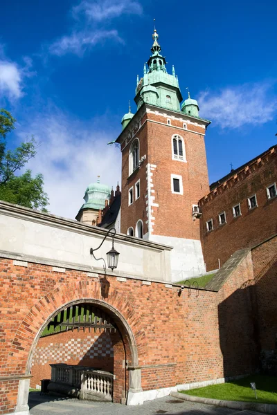 Puerta de entrada al Castillo Real de Wawel —  Fotos de Stock