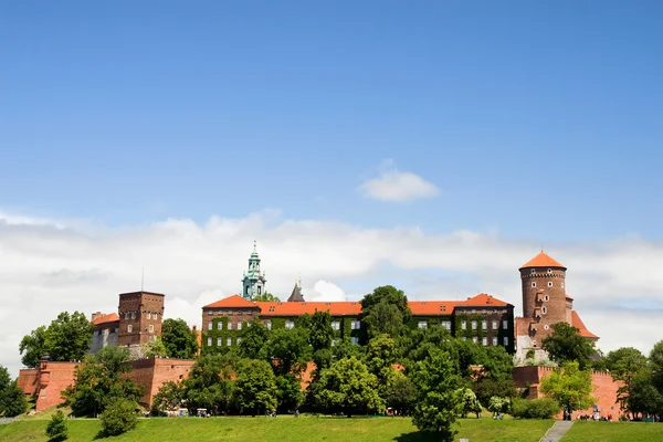 The Wawel Royal Castle in Cracow — Stock Photo, Image