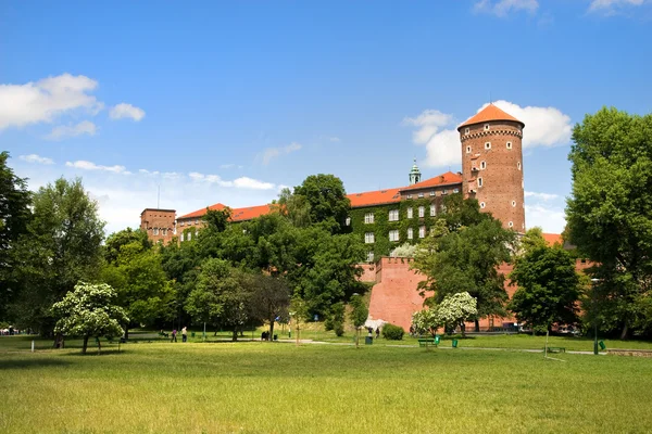 The Wawel Royal Castle in Cracow — Stock Photo, Image