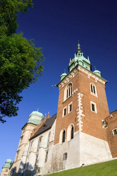 ปราสาท Wawel Royal ใน Cracow — ภาพถ่ายสต็อก