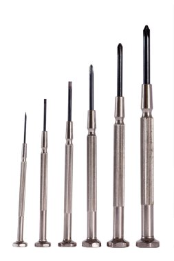 Six Piece Screwdriver Set clipart