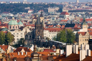 Old Town in Prague clipart