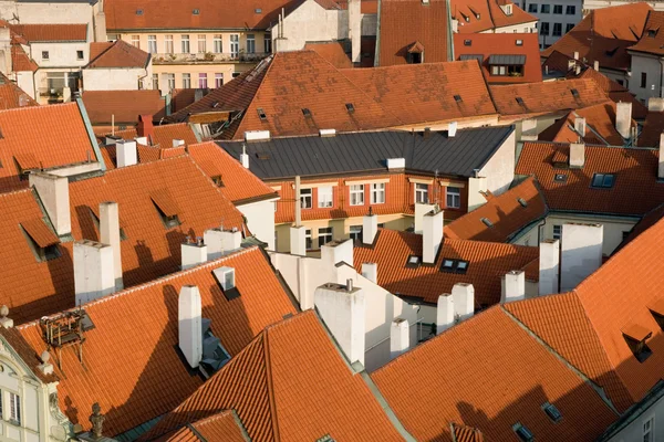 Oude stad daken — Stockfoto