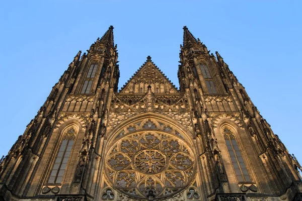 Cattedrale gotica di San Vito a Praga — Foto Stock