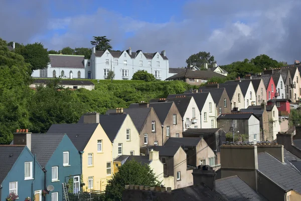 Cobh huizen — Stockfoto