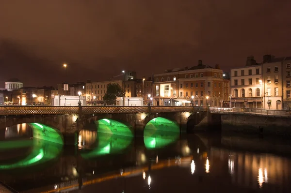 Dublin by Night — Stock Photo, Image
