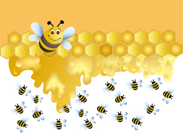 Merry bee — Stockfoto