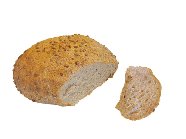 Bread of rough grade with pumpkin pips — Stock Photo, Image