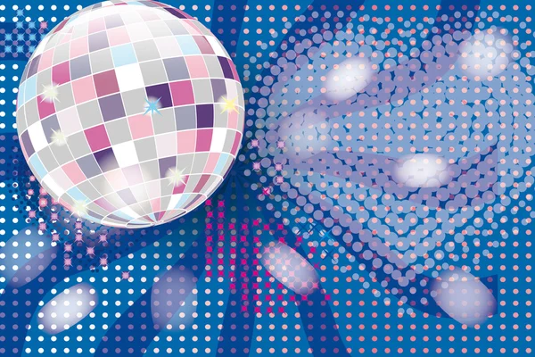 グレー ピンク discokugel — ストック写真