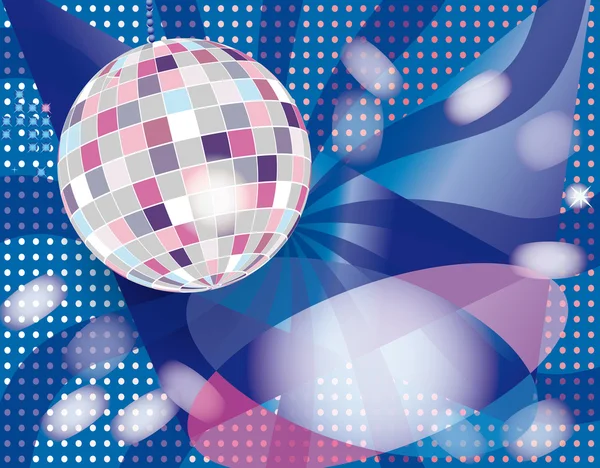 Grijs-roze discokugel — Stockfoto