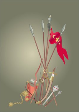 düz savaş silahı 15-17 yüzyıllar