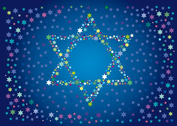Fundo feliz para o feriado judaico — Fotografia de Stock