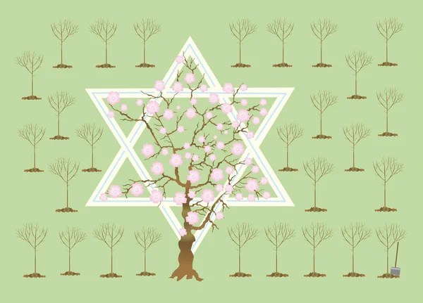 stock image NewYear of trees or TubiShvat