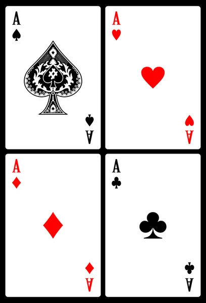 Hrací karty — Stockový vektor