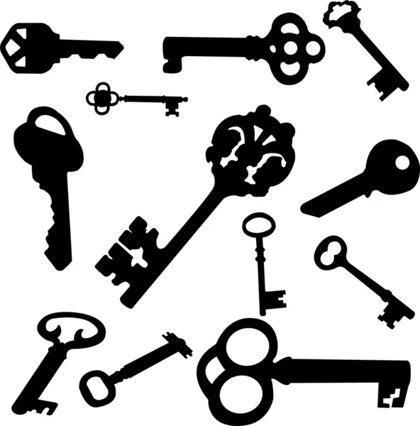 stock vector Keys