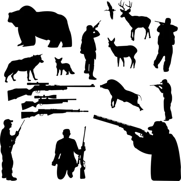 Охота — стоковый вектор