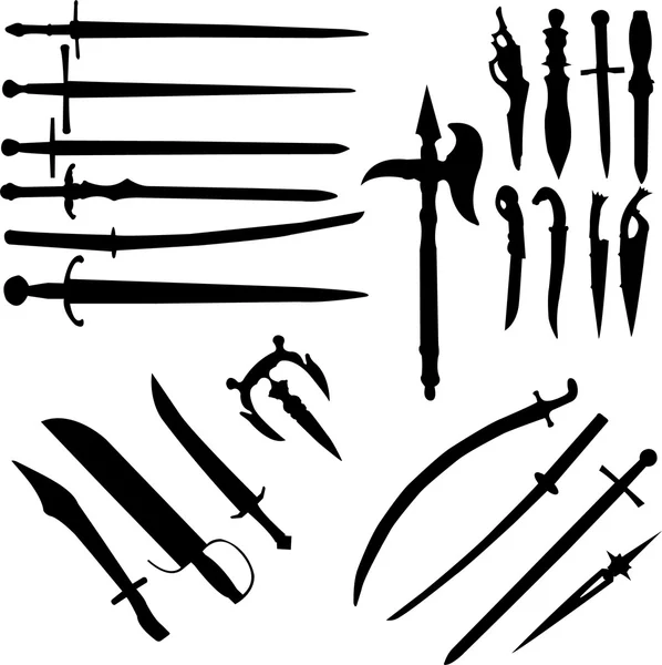 Schwert — Stockvektor