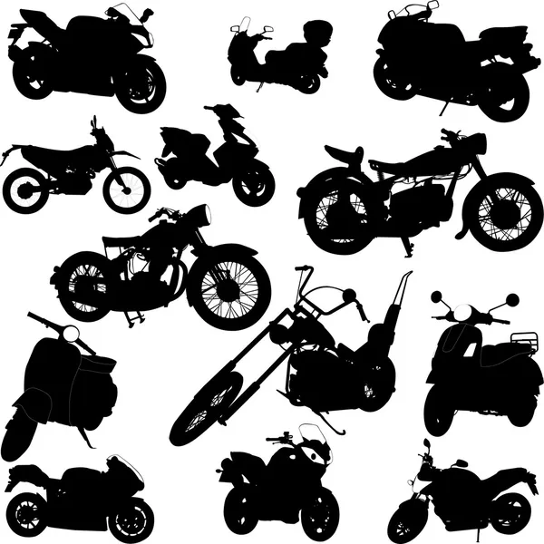 オートバイ — ストックベクタ