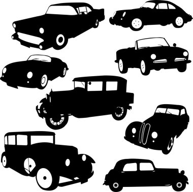 Old car clipart