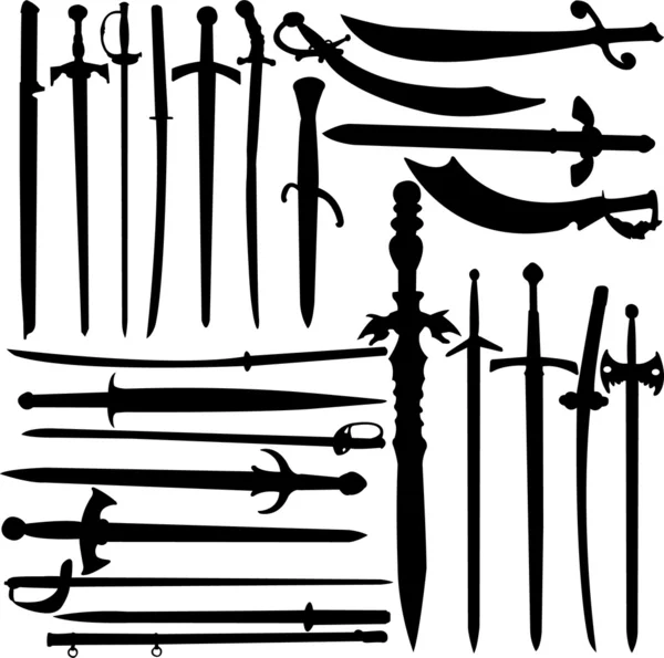 Espadas — Archivo Imágenes Vectoriales