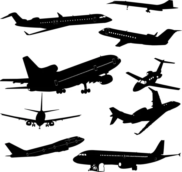 Avião — Vetor de Stock