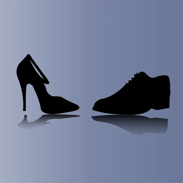 Schuhe — Stockvektor
