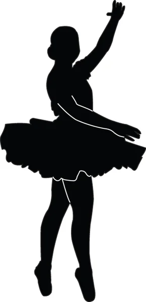 芭蕾舞女演员 3 — 图库矢量图片