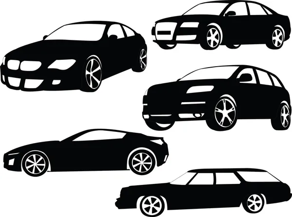 Collecte de voitures 2 — Image vectorielle