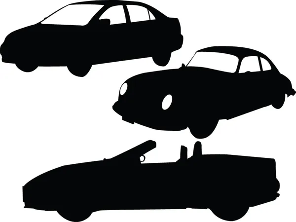 Collection voitures — Image vectorielle