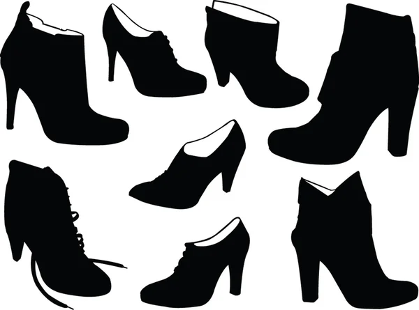 Elegance boots — Stock Vector