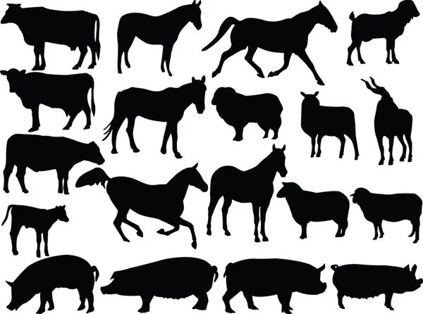 农场动物 2 — 图库矢量图片