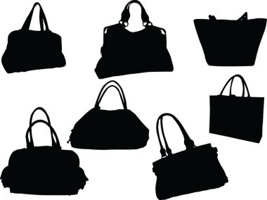 Purses collection clipart