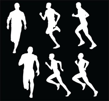 Running clipart