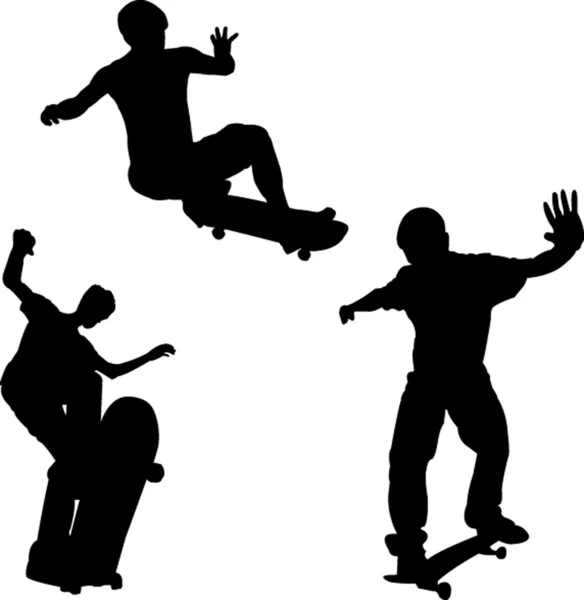 Collection Skateboard — Image vectorielle