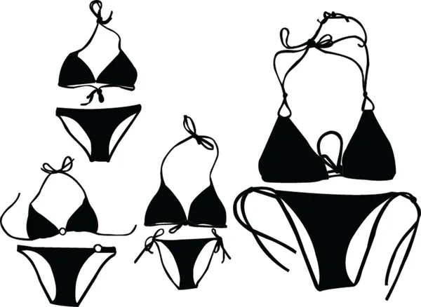 Bikini — Archivo Imágenes Vectoriales