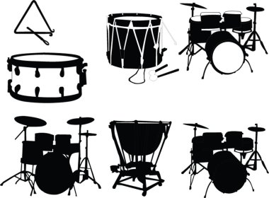 Musical instruments clipart
