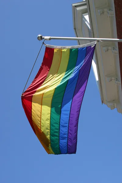 Gay pride drapeau — Photo