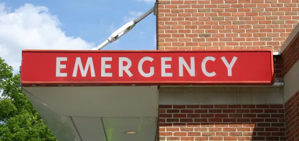 Emergency Sign — Stock Photo, Image