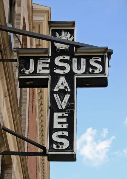 Jésus signe — Photo