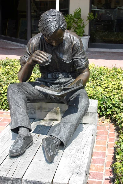 Estatua de bronce en Hilton Head, S.C. . —  Fotos de Stock