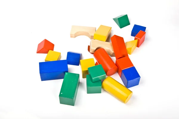 Brinquedo de tijolo — Fotografia de Stock